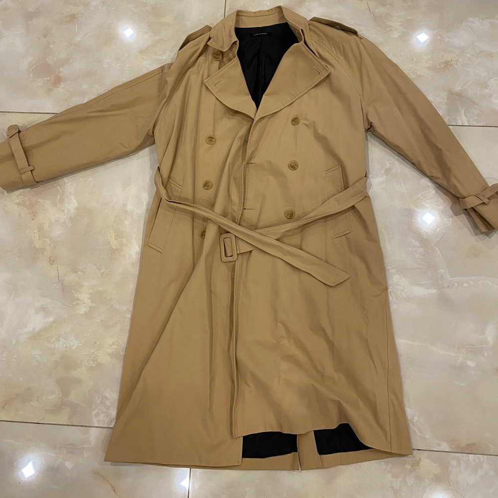 La mer ma maison - oversize trench coat - one size